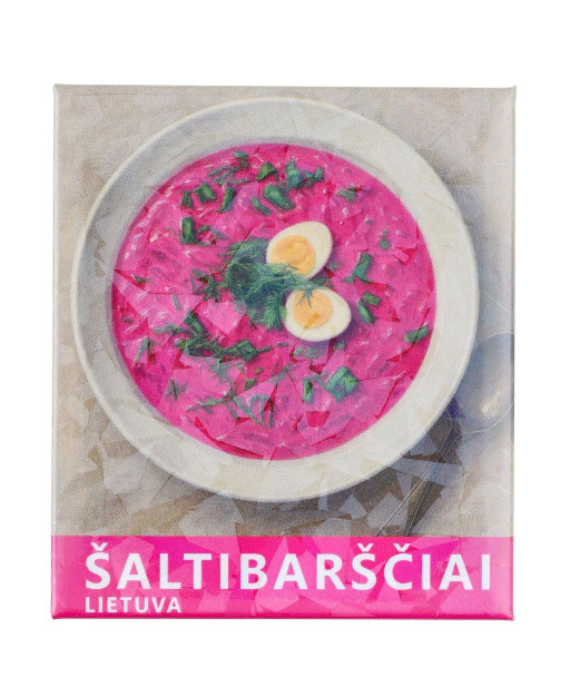 Spalvingas magnetas šaltibarščiai